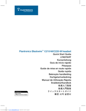 PLANTRONICS BLACKWIRE C210-220 MOC - S Quick Start Manual
