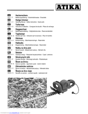 ATIKA HS 680-61 - Operating Manual