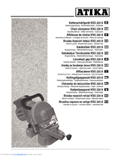 ATIKA KSG 220 A - Operating Manual