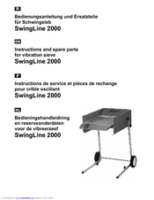 ATIKA SWINGLINE 2000 - Instructions Manual