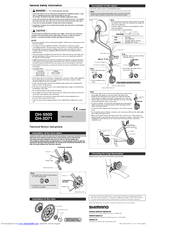 Shimano DH-3D71 Service Instructions