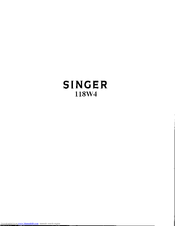 SINGER 118W4 Instructions For Using Manual