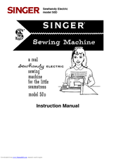 Singer Sewhandy Electric 50D Manuals | ManualsLib