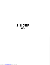 SINGER 81B6 Manual