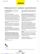 JABRA GO 660 Frequently Asked Questions