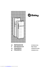 Balay 3FEB2710 Directions For Use Manual
