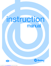 BALAY 3HB559XP Instruction Manual