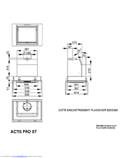 ROBLIN ACTIS PRO 57 Dimensions