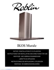 ROBLIN IKOS MURALE Instructions For Installation Manual
