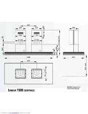ROBLIN LINEAR 1500 CENTRALE Dimensions