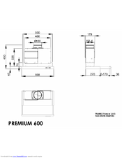 ROBLIN Premium 600 Dimensional Drawing