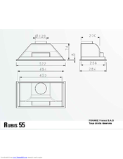 ROBLIN RUBIS 55 Dimensions