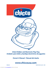 CHICCO PLAY TRAY Manual