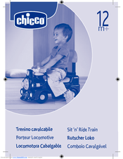 CHICCO SIT AND RIDE TRAIN Manual