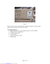 ALTEC LANSING CD912 CEILING SPEAKER VOICE COIL - REPAIR Instructions Manual