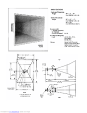 Altec Lansing MR HF HORNS - SUMMARY SHEET Manual