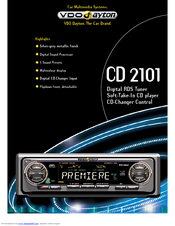 VDO CD 2101 Datasheet
