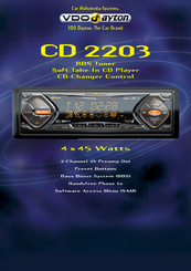VDO CD 2203 - Datasheet