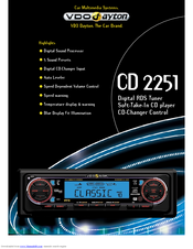 VDO CD 2251 Datasheet