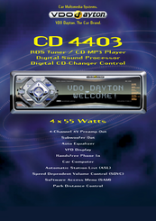 VDO CD 4403 - Datasheet