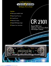 VDO CR 2101 Datasheet