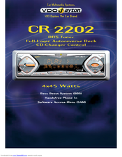 VDO CR 2202 Datasheet
