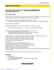 VDO MS 2110 Traffic Installation Manual