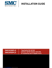 SMC Networks TigerSwitch SMC-6152PL2 Installation Manual