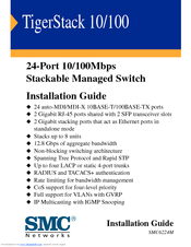 SMC Networks SMC6224M Installation Manual