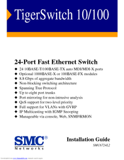 SMC Networks TIGERSWITCH 10/100 Installation Manual