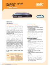 SMC Networks TigerSwitch SMC6724L3 Datasheet
