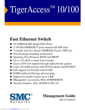 SMC Networks TigerAccess SMC7824M/FSW Management Manual