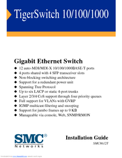 SMC Networks TigerSwitch SMC8612T Installation Manual
