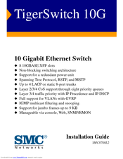 SMC Networks TigerSwitch SMC8708L2 Installation Manual