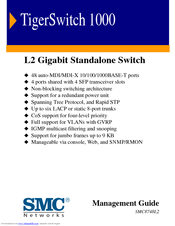 SMC Networks TigerSwitch SMC8748L2 Management Manual