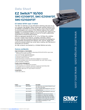 SMC Networks EZ Networking SMC-EZ108FDT Datasheet