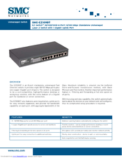 SMC Networks EZ Switch SMC-EZ109DT Specifications