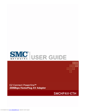 SMC Networks EZ Connect Powerline SMCHPAV-ETH Manual