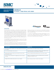 SMC Networks EZ-Stream SMCWAA-B Specifications