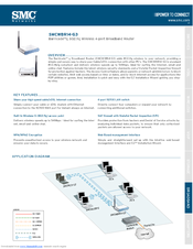 SMC Networks WBR14-G3 FICHE Overview