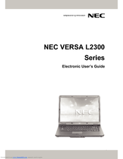 NEC VERSA L2300 Series User Manual