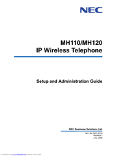 NEC MH110 Administration Manual
