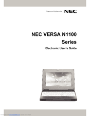 NEC VERSA N1100 Series User Manual
