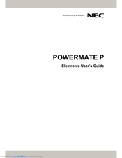 Nec POWERMATE P Manual