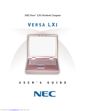 NEC Versa LXi Manual