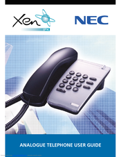 NEC XEN IPK ANALOGUE TELEPHONE Manual