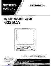 Sylvania 6325CA Owner's Manual
