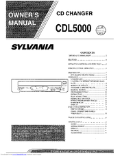 Sylvania CDL5000 Owner's Manual