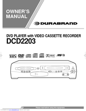 Durabrand DCD2203 Owner's Manual