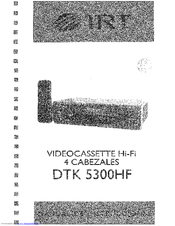 1RT DTK5300HF Manual De Instrucciones